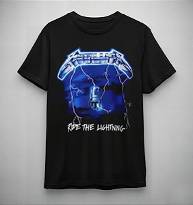Camiseta Oficial - Metallica - Ride the Lightning