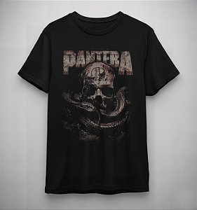 Camiseta Pantera - Skull Snake