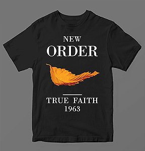 Camiseta New Order -True Faith