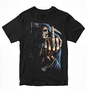 Camiseta Skull Finger
