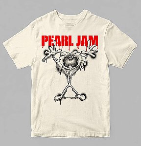 Camiseta Pearl Jam - Alive - Off White