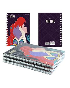Caderno Espiral A4 80 FL Vilões