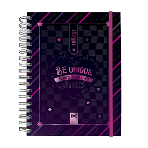 Caderno Smart Universitário com folhas e divisórias reposicionáveis College Dac