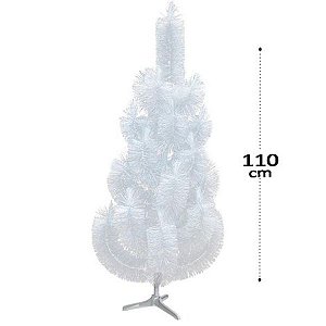 árvore Branca 110cm 25 Galhos Natal
