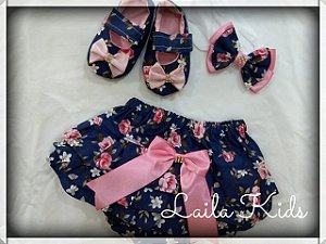 Kit Calcinha Bunda Rica Tiara E Sapatinho