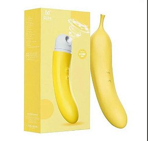 Vibrador Banana 7 modos de vibração e Pulsação