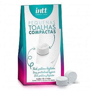 Kit 10 Unidades Pequenas Toalhas Compactas