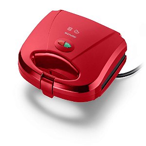 Sanduicheira Grill Multilaser CE148 Red 750W 127V