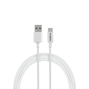Cabo Intelbras USB - USB-C 1,2m PVC Branco EUAC 12PB