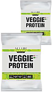 Kit Refil Veggie Protein 900g (Proteína Isolada de Ervilha) Shake Protéico Vegano - 2 Sachês 900g - Total 1,8kg