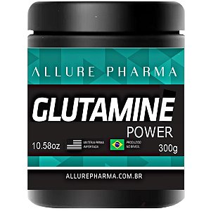 Glutamine Power 300g - Suplemento de Glutamina e Maltodextrina