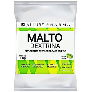 Maltodextrina 1 kg refil sabor Limão - Energia e Recuperação