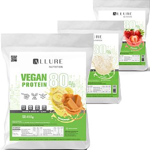 Combo 3 Proteína Vegana 100% Vegan Protein 450g