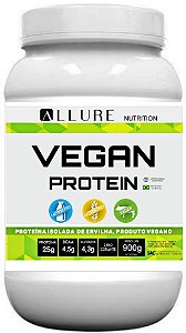 100% Proteína Isolada Vegana e Natural Zero Lactose Zero Glúten VEGAN PROTEIN 900g Shake Protéico Vegano