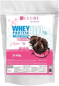 Whey Protein Zero Lactose +Colágeno Hidrolisado Woman Stevia Zero Glúten  Cuidados com a Pele, Cabelos e Unhas ( WPC 80%) refil 450g