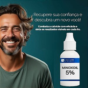 Minoxidil 5% para Cabelos e Barbas 100ml
