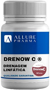 Drenow C ®  500mg (Drenagem Linfática em Capsulas) - 60 Cápsulas - Selo de Autenticidade