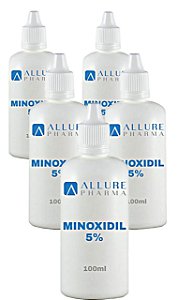 KIT Minoxidil 5% - 100ml  *  Combate a queda capilar  * 50% OFF