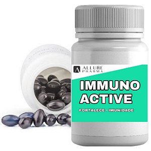IMMUNO ACTIVE - 30 Softgels • Imunidade reforçada • própolis, vitaminas e minerais