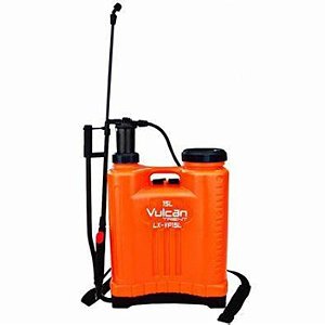 PULVERIZADOR MANUAL 20 LITROS COR LARANJA VP20L VULCAN TRENT