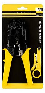 ALICATE P/ CRIMPAR REDE E TELEFONE - EDA 0JB
