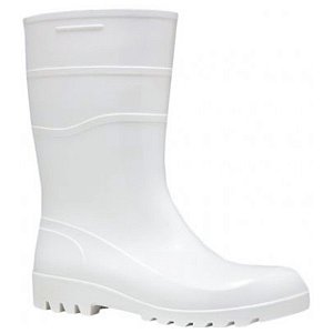 BOTA DE PVC CANO CURTO 34 BRANCA