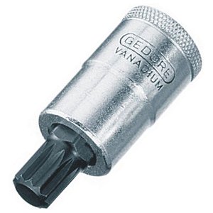 CHAVE SOQUETE MULTIDENTADA 6,0MM ENC 1/2 GE 016.710B