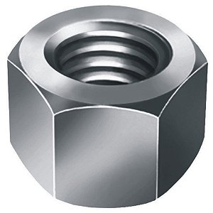 PORCA SEXTAVADA UNC 1/2 INOX ( I )