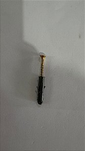 KIT C/ 50 Parafuso phillips c/ bucha 10mm para Tijolão - chip cab chata 6,0X 70 - TOTAL 100 PÇS