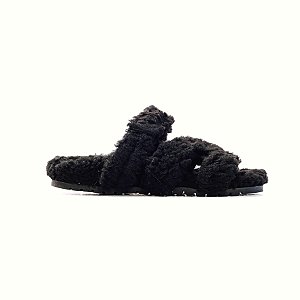 ZAILA - BIRKEN FEMININA ANATÔMICA PELOS VELCRO PRETO