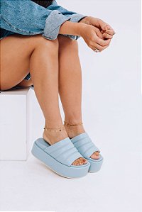 SUGAR - TAMANCO FLATFORM FEMININO AZUL