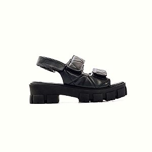 PITY - PAPETE TRATORADA FEMININA  VELCRO PRETO