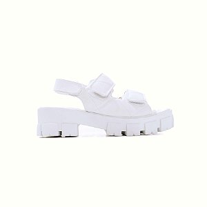 PITY - PAPETE TRATORADA FEMININA VELCRO BRANCO