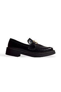 HELENA - MOCASSIM FEMININO PRETO