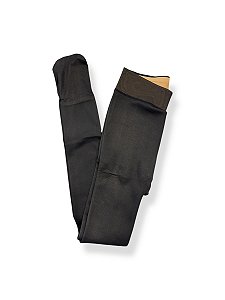 MEIA CALÇA TÉRMICA PELUCIADA PRETA