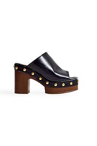 AIKO  - TAMANCO PLATAFORMA FEMININO PRETO