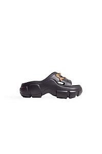 ANIAH - CHINELO BABUCHE FEMININO COM APLIQUES PRETO