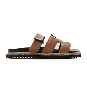 ZALI - PAPETE FEMININA ANATÔMICA VELCRO CAMEL
