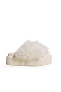 PRÉ VENDA | FIFI - TAMANCO FEMININO PLATAFORMA PELOS OFF WHITE