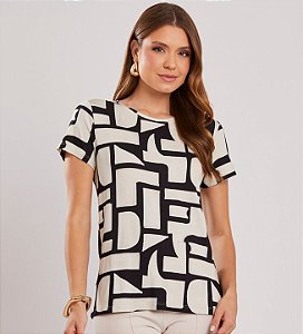 BLUSA GEOMÉTRICA