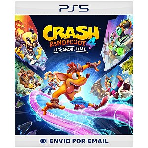 Crash Bandicoot 4: It's About Time - Ps4 e Ps5 Digital