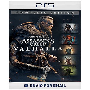 Assassin's Creed Valhalla Complete Edition  - PS4 E PS5 DIGITAL