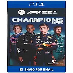 F1 22 Edição dos Campeões - PS4 e PS5 Digital