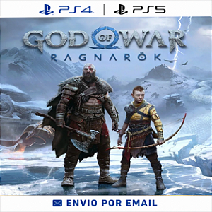 God of War Ragnarök - PS4 E PS5 DIGITAL