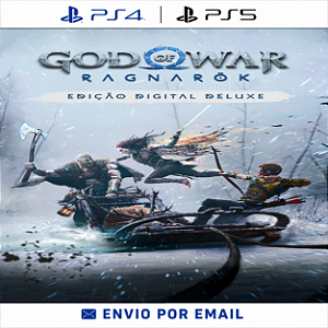 God of War Ragnarök Edição Digital Deluxe - PS4 E PS5 DIGITAL