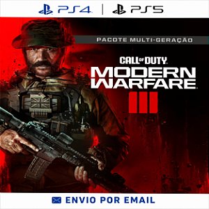 Call of Duty Modern Warfare 3 - Ps4 e Ps5 digital