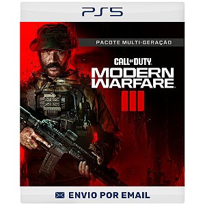 Call of Duty Modern Warfare 3 - Ps4 e Ps5 digital