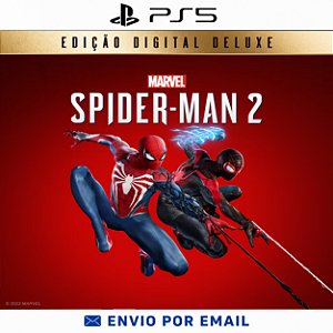 Spider-Man Homem aranha 2 Edição Deluxe - PS5 DIGITAL