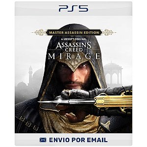 Assassin’s Creed Mirage - Edição Master Assassin-  PS4 E PS5 DIGITAL