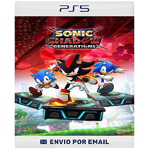 SONIC X SHADOW GENERATIONS - PS4 E PS5 DIGITAL